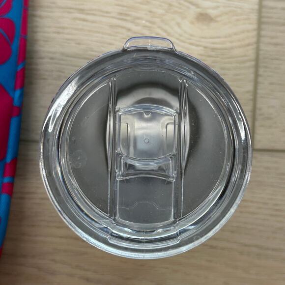 Lilly Pulitzer for Estée Lauder tote bag plus Lilly Pulitzer travel tumbler - Picture 8 of 8